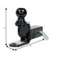 Polaris Ranger Trio HD 2” Hitch with Ball Mount by ATV TEK